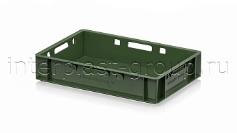 Ящик для мяса и колбасных изделий Е-1 зеленый в Таганроге