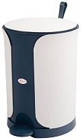 Контейнер для мусора Sтилъ с педалью 7 л синий 7 синий в Таганроге