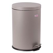 Ведро-контейнер для мусора (урна) с педалью LAIMA Classic, 20 л, серое, матовое, металл, со съемным внутренним ведром в Таганроге Ведро-контейнер для мусора (урна) с педалью LAIMA Classic, 20 л, серое, матовое, металл, со съемным внутренним ведром в Таганроге