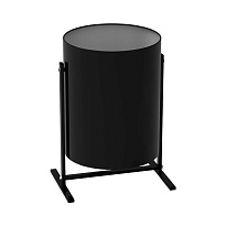 Урна металлическая уличная, Титан, 25 л, цвет черный в Таганроге