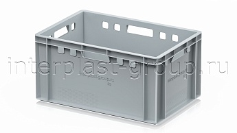 Ящик для мяса и колбасных изделий Е-3 серый в Таганроге Ящик для мяса и колбасных изделий Е-3 серый в Таганроге