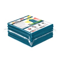 Мешки для мусора 160 л, светло-синие, в пачке 10 шт., ПВД, 40 мкм, 900х1100 мм, i-Bag в Таганроге