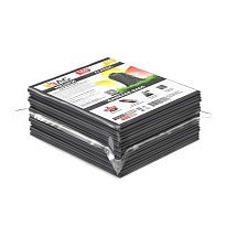 Мешки для мусора 160 л, серые, в пачке 10 шт., ПВД, 40 мкм, 900х1100 мм, i-Bag в Таганроге Мешки для мусора 160 л, серые, в пачке 10 шт., ПВД, 40 мкм, 900х1100 мм, i-Bag в Таганроге