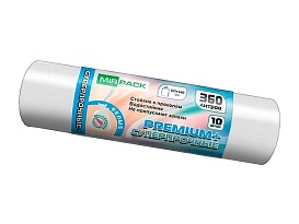 Мешки для мусора 360 л, белые, в рулоне 10 шт., ПВД 65 мкм, 1400х1000 мм, PREMIUM+, 3601015302 в Таганроге Мешки для мусора 360 л, белые, в рулоне 10 шт., ПВД 65 мкм, 1400х1000 мм, PREMIUM+, 3601015302 в Таганроге