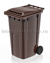 Контейнер для мусора 240 л коричневый облегченный 240 зеленый в Таганроге Контейнер для мусора 240 л коричневый облегченный 240 зеленый в Таганроге