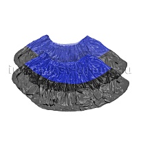 Бахилы сине-черные 1000 шт (500 пар), 54 мкм, двойная подошва, с одной резинкой, Прочные+ в Таганроге Бахилы сине-черные 1000 шт (500 пар), 54 мкм, двойная подошва, с одной резинкой, Прочные+ в Таганроге