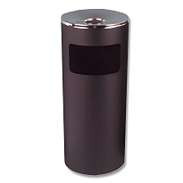 Урна металлическая с пепельницей, Титан, 29 л, черная, оцинкованная сталь в Таганроге Урна металлическая с пепельницей, Титан, 29 л, черная, оцинкованная сталь в Таганроге