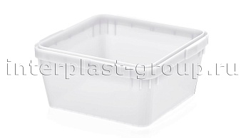 Куботейнер для меда и икры белый 12 литров в Таганроге