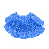 Бахилы голубые 2000 шт (1000 пар), 16 мкм, однослойные, с одной резинкой, Эконом в Таганроге Бахилы голубые 2000 шт (1000 пар), 16 мкм, однослойные, с одной резинкой, Эконом в Таганроге