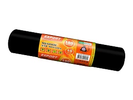 Мешки для мусора 180 л, ароматизированные, черные, в рулоне 10 шт., ПВД, 80 мкм, 1100х930 мм, EXPORT, exp18010142 в Таганроге Мешки для мусора 180 л, ароматизированные, черные, в рулоне 10 шт., ПВД, 80 мкм, 1100х930 мм, EXPORT, exp18010142 в Таганроге
