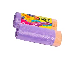 Мешки для мусора 35 л, ароматизированные, Лаванда, сиреневые, в рулоне 10 шт., ПНД, 12 мкм, 560х530 мм, GRIFON Aroma, 101-080 La в Таганроге Мешки для мусора 35 л, ароматизированные, Лаванда, сиреневые, в рулоне 10 шт., ПНД, 12 мкм, 560х530 мм, GRIFON Aroma, 101-080 La в Таганроге