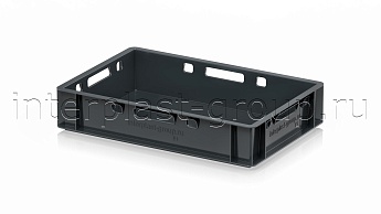 Ящик для мяса и колбасных изделий Е-1 темно-серый в Таганроге