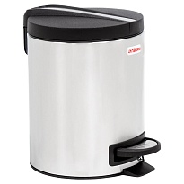 Ведро-контейнер для мусора (урна) с педалью LAIMA Modern, 5 л, матовое, нержавеющая сталь в Таганроге Ведро-контейнер для мусора (урна) с педалью LAIMA Modern, 5 л, матовое, нержавеющая сталь в Таганроге